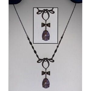 18x13 Blue Dragons Breath Jelly Opal Drop